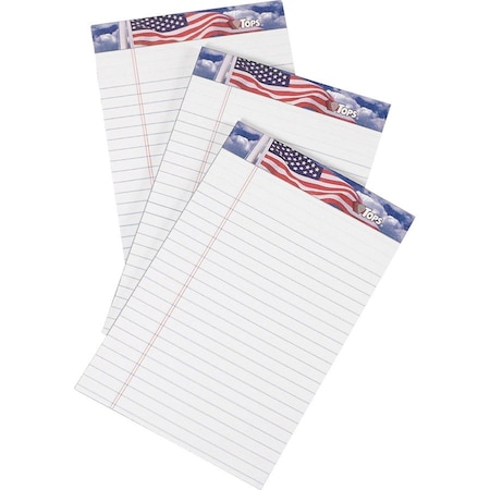 Tops Pad, American Pride, 5X8, 3Pk TOP75103